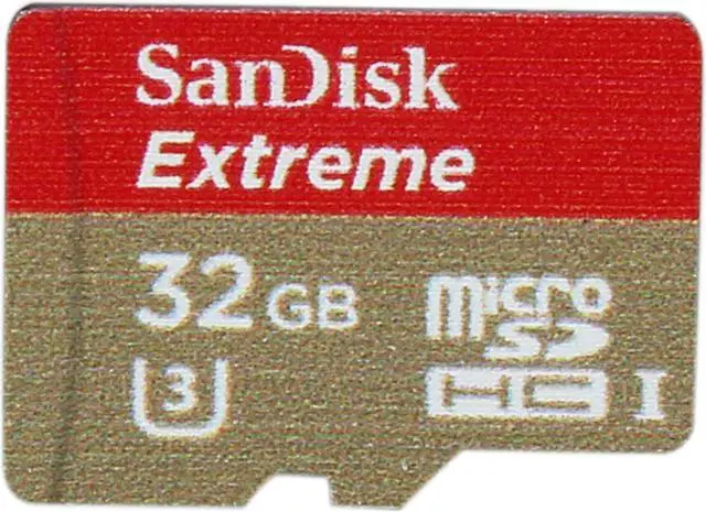Alt view image 3 of 9 - SanDisk Extreme 32GB microSDHC Flash Card with adapter - Global Model SDSDQXN-032G-G46A