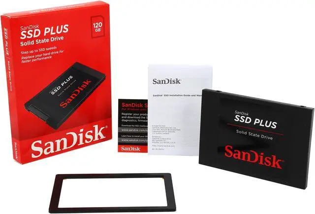 Alt view image 5 of 5 - SanDisk SSD PLUS 2.5" 120GB SATA III Internal Solid State Drive (SSD) SDSSDA-120G-G25
