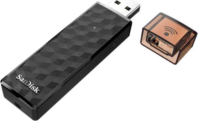 Alt view image 3 of 4 - SanDisk 128GB Connect Wireless Flash Drive (SDWS4-128G-G46)