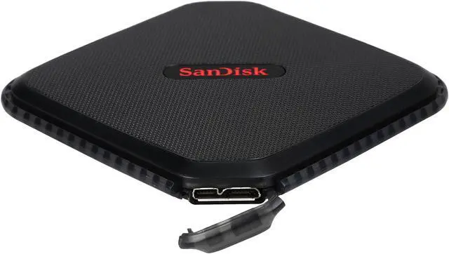 Alt view image 3 of 6 - SanDisk Extreme 500 480GB 2.5" USB 3.0 Portable SSD