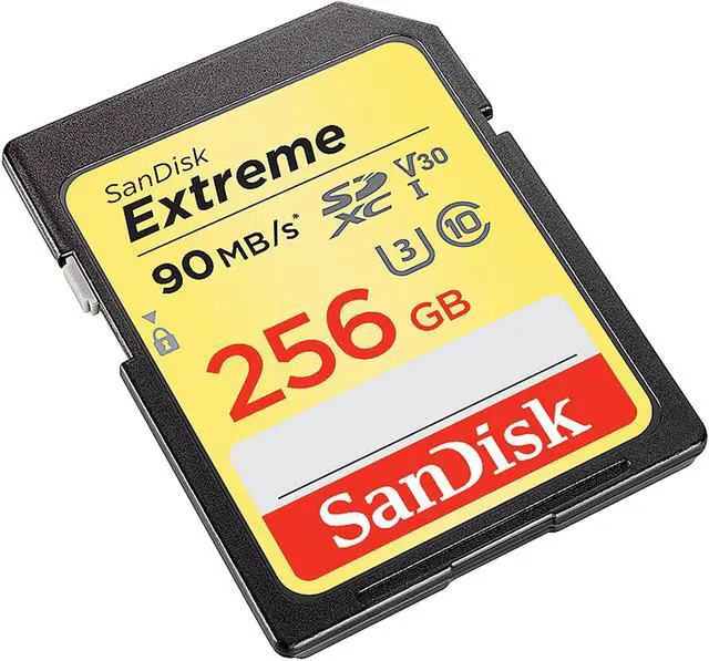 Alt view image 2 of 3 - SanDisk 256GB Extreme SDXC UHS-I/U3 Class 10 Memory Card, Speed Up to 90MB/s (SDSDXVF-256G-GNCIN)