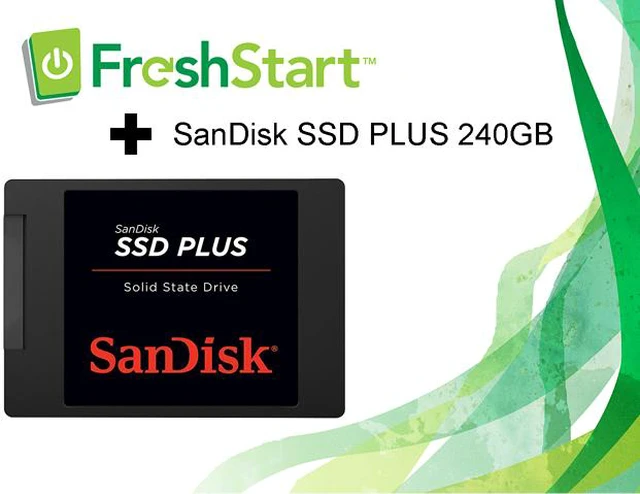 Main image of FreshStart PC Upgrade Kit, Includes One SanDisk 240GB SSD and One FreshStart Software Key
