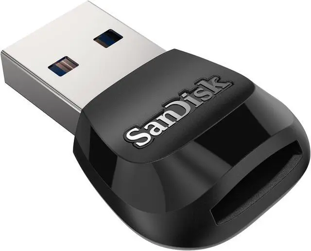 Alt view image 4 of 4 - SanDisk MobileMate SDDR-B531-GN6NN Micro SD USB 3.0 Card Reader