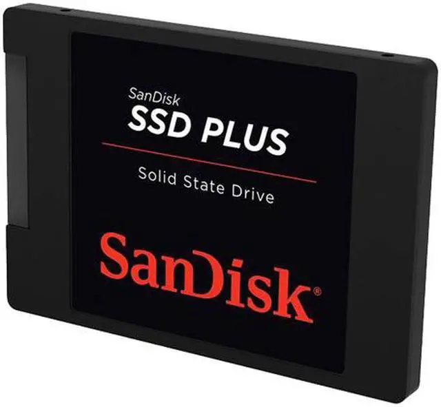 Alt view image 2 of 3 - SanDisk SSD PLUS 2.5" 120GB SATA III MLC Internal Solid State Drive (SSD) SDSSDA-120G-Q25