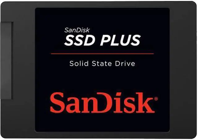 Main image of SanDisk SSD PLUS 2.5" 120GB SATA III MLC Internal Solid State Drive (SSD) SDSSDA-120G-Q25
