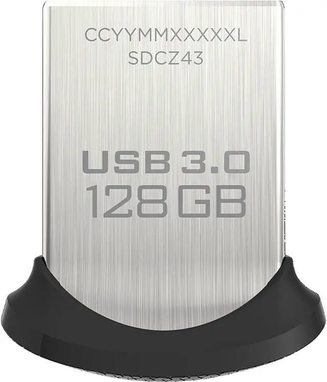 Main image of SanDisk 128GB Ultra Fit CZ43 USB 3.0 Flash Drive, Speed Up to 150MB/s (SDCZ43-128G-GAM46)