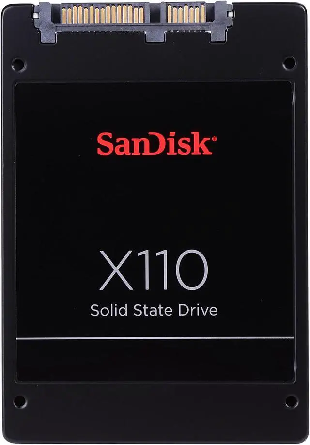 Alt view image 2 of 5 - SanDisk X110 2.5" 256GB SATA III MLC Internal Solid State Drive (SSD) SD6SB1M-256G-1001