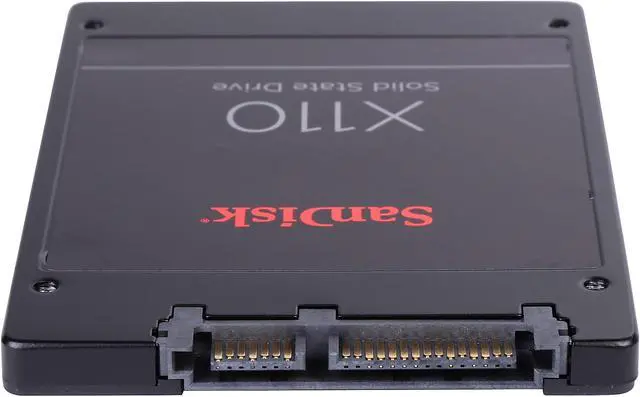 Alt view image 3 of 5 - SanDisk X110 2.5" 256GB SATA III MLC Internal Solid State Drive (SSD) SD6SB1M-256G-1001