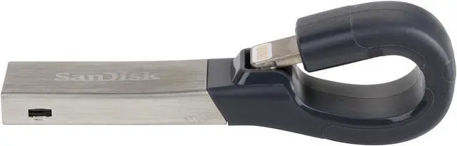 Alt view image 3 of 5 - SanDisk 64GB iXpand Flash Drive for iPhone and iPad (SDIX30N-064G-GN6NN)
