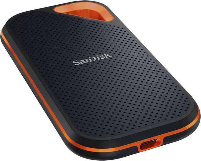 Alt view image 4 of 6 - SanDisk 500GB Extreme PRO Portable External SSD - Up to 1050 MB/s - USB-C, USB 3.1 - SDSSDE80-500G-A25