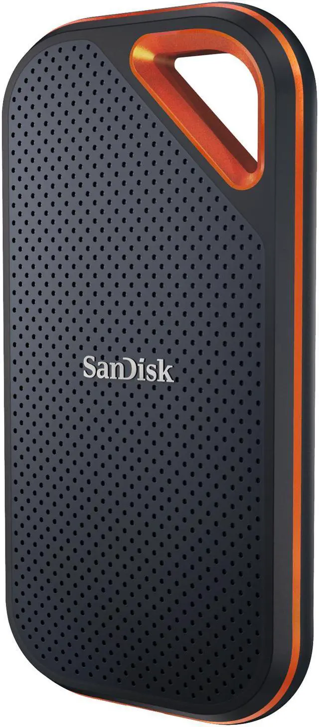 Alt view image 2 of 6 - SanDisk 500GB Extreme PRO Portable External SSD - Up to 1050 MB/s - USB-C, USB 3.1 - SDSSDE80-500G-A25