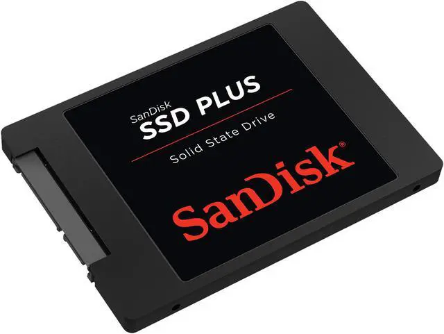 Alt view image 2 of 4 - SanDisk SSD PLUS 2.5" 120GB SATA III 3D NAND Internal Solid State Drive (SSD) SDSSDA-120G-G27