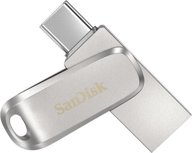 Alt view image 3 of 7 - SanDisk 256GB Ultra Dual Drive Luxe USB Type-C Flash Drive (SDDDC4-256G-G46)