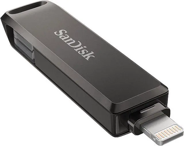 Alt view image 4 of 8 - SanDisk 64GB iXpand Flash Drive Luxe for Your iPhone and USB Type-C Devices (SDIX70N-064G-GN6NN)