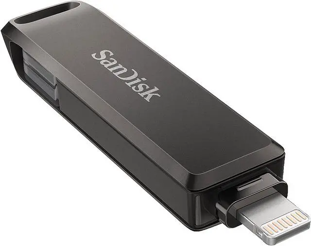 Alt view image 4 of 8 - SanDisk 128GB iXpand Flash Drive Luxe for Your iPhone and USB Type-C Devices (SDIX70N-128G-GN6NE)