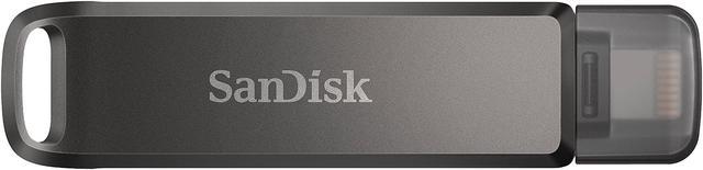 SanDisk iXpand® Luxe Clé USB 256 GB noir SDIX70N-256G-GN6NE Apple