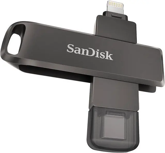 Alt view image 5 of 8 - SanDisk 256GB iXpand Flash Drive Luxe for Your iPhone and USB Type-C Devices (SDIX70N-256G-GN6NE)