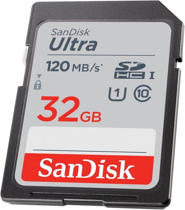 Alt view image 3 of 4 - SanDisk 32GB Ultra SDHC UHS-I / Class 10 Memory Card, Speed Up to 120MB/s (SDSDUN4-032G-GN6IN)