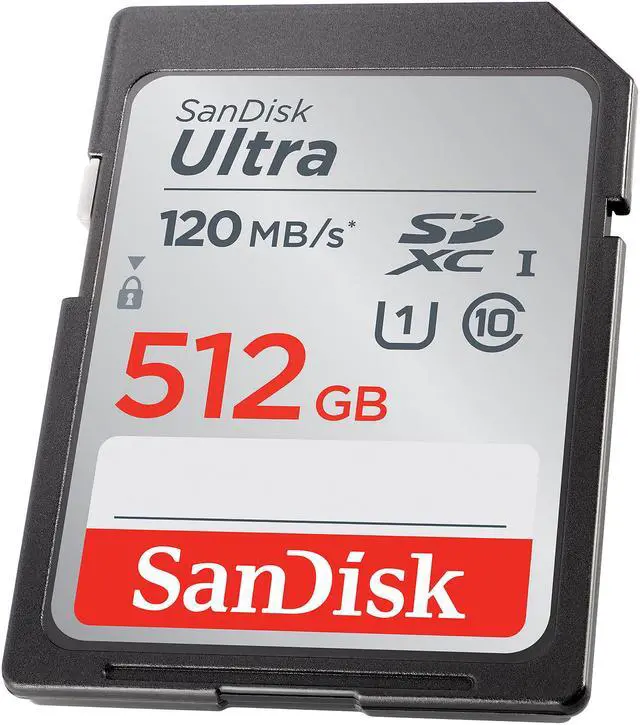 Alt view image 3 of 4 - SanDisk 512GB Ultra SDXC UHS-I / Class 10 Memory Card, Speed Up to 120MB/s (SDSDUN4-512G-GN6IN)