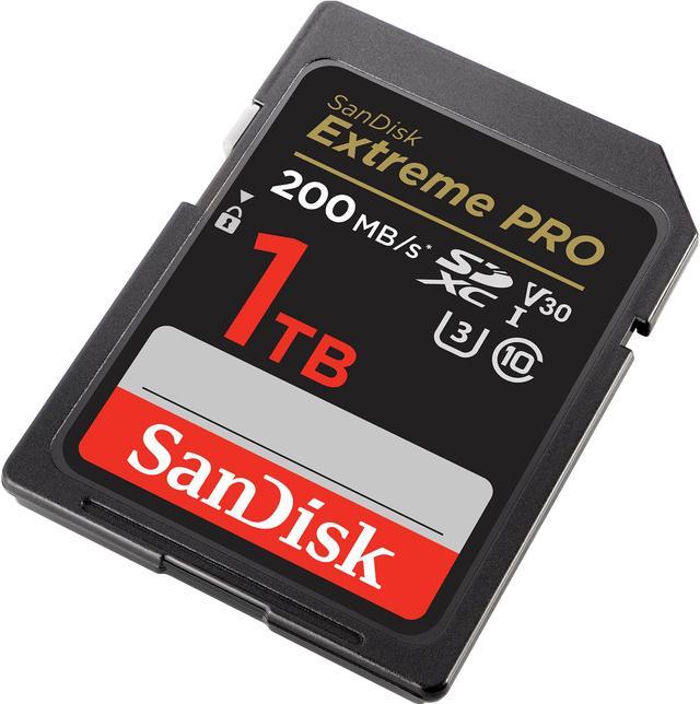 SanDisk 1TB Extreme Pro SDXC UHS-I/U3 V30 Class 10 Memory Card