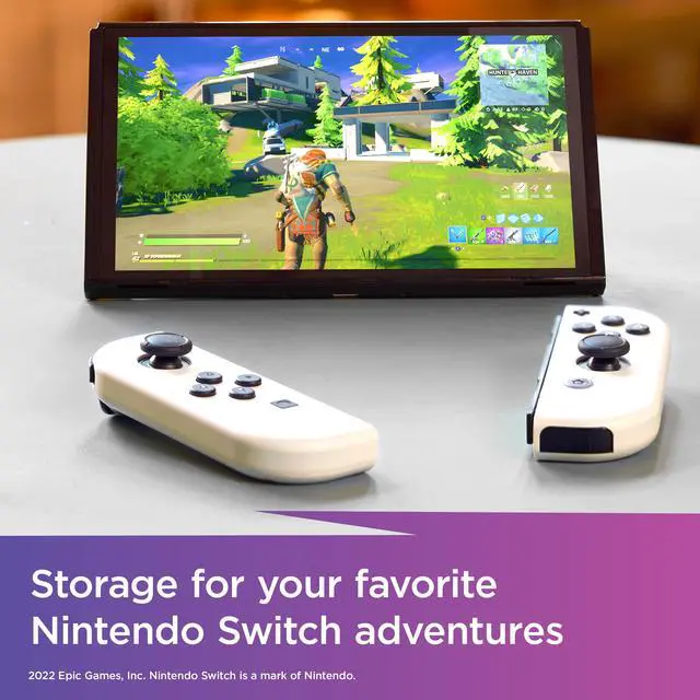 Alt view image 5 of 7 - SanDisk 128GB microSDXC Card Licensed for Nintendo Switch, Fortnite Edition (SDSQXAO-128G-GN6ZG)