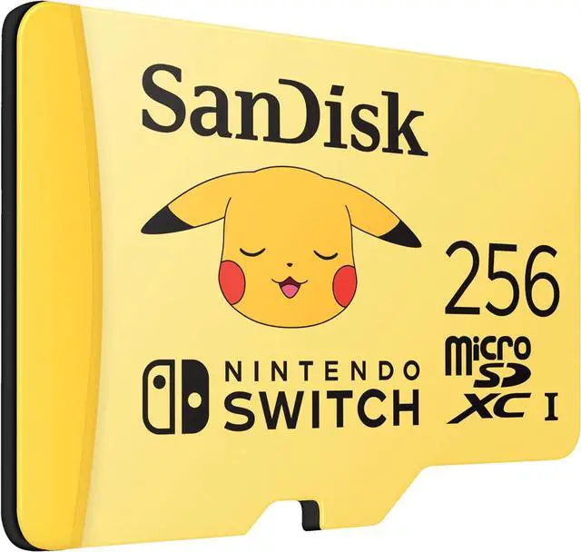 Alt view image 3 of 3 - SanDisk Pokémon 256GB microSDXC Flash Card for Nintendo Switch Model SDSQXAO-256G-GN6ZK