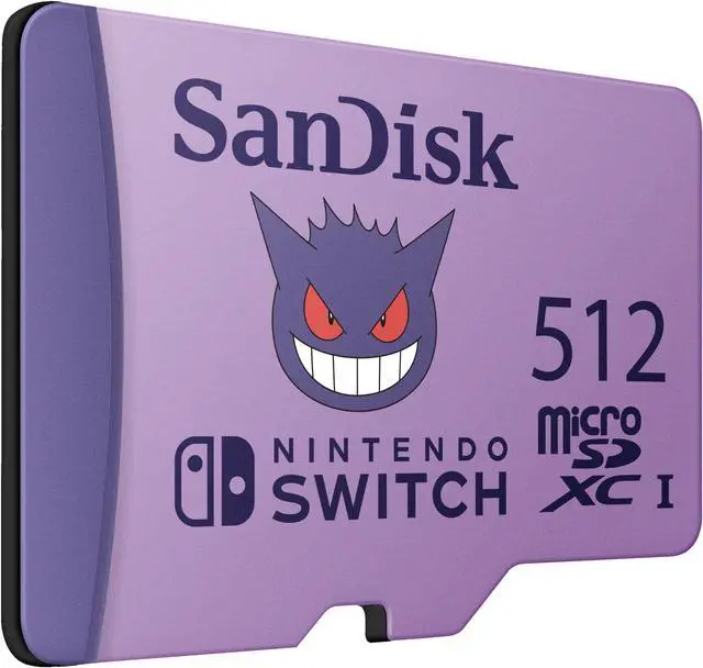 Alt view image 3 of 3 - SanDisk Pokémon 512GB microSDXC Flash Card for Nintendo Switch Model SDSQXAO-512G-GN6ZK