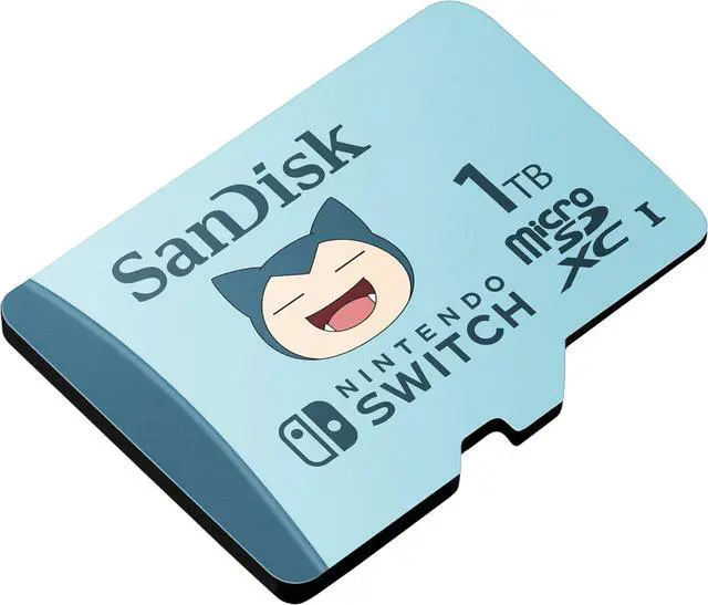 Alt view image 2 of 4 - SanDisk Pokémon 1TB microSDXC Flash Card for Nintendo Switch Model SDSQXAO-1T00-GN6ZK