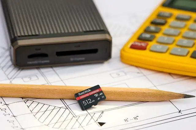 Alt view image 5 of 6 - SanDisk 512GB microSD Express microSD Card - Up to 880MB/s Read, Up to 650MB/s Write, 220MB/s Sustained Write, U3, C10 - SDSQXFN-512G-GN4NN