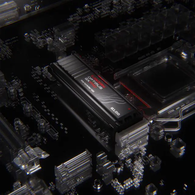 Alt view image 9 of 10 - SanDisk Optimus GX PRO 8100 M.2 2280 1TB PCI-Express 5.0 x4 3D NAND TLC Internal Solid State Drive (SSD) SDSP82100TAH-000E0
