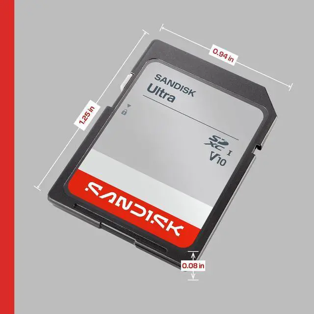 Alt view image 8 of 8 - SanDisk Ultra 128GB Secure Digital Extended Capacity (SDXC) Memory Card Model SDSDUVQ-128G-GN6IN