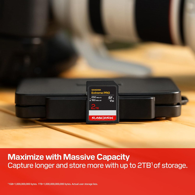 SANDISK 256GB Extreme PRO SD UHS I Card Up To 250MB s Read Speed And SANDISK 256GB Extreme PRO SD UHS I Card Up To 250MB s Read Speed And