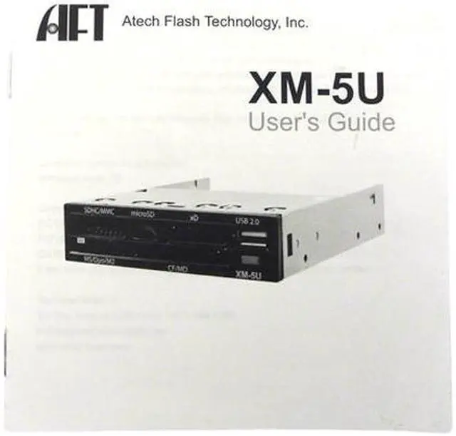 Alt view image 5 of 6 - AFT XM5U All-in-one USB 2.0 Card Reader