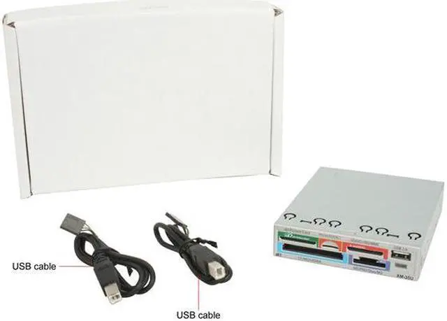 Alt view image 4 of 4 - AFT XM-35U SILVER USB 2.0 Kiosk Card Reader (3.5")