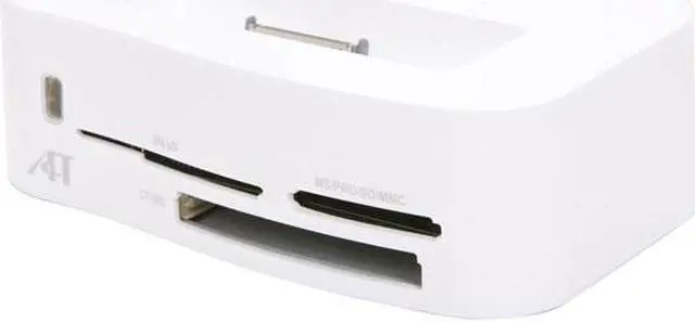 Main image of AFT iDuo USB 2.0 Dock for iPod or iPhone with Card Reader for Computer