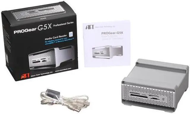 Alt view image 4 of 4 - AFT Professional Series PROGear-G5X USB 2.0 Card Reader