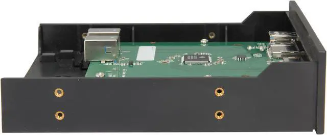 Alt view image 3 of 5 - AFT PRO-57U USB 3.0 5.25" Bay, CompactFlash/ SDHC/ SDXC/ microSD/ microSDXC/ miniSD/ miniSDHC/ MultiMediaCard/ Memory Stick/ xD-Picture Card. All-in-one Internal Media Card Reader