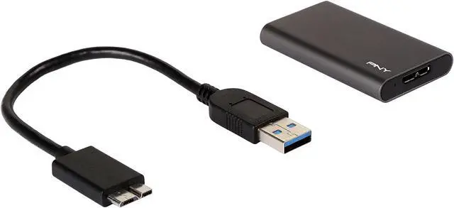 Alt view image 7 of 7 - PNY ELITE 480GB USB 3.0 Portable Solid State Drive (SSD) - (PSD1CS1050-480-FFS)
