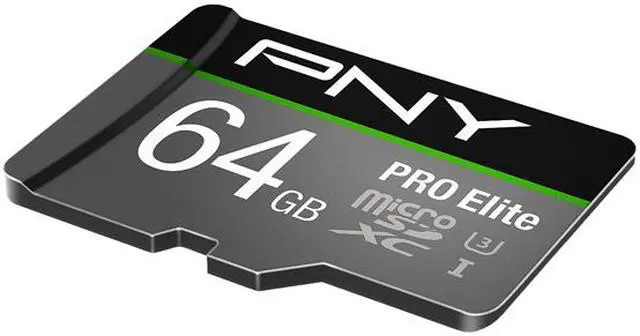 Alt view image 3 of 4 - PNY 64GB PRO Elite microSDXC UHS-I/U3 Class 10 Memory Card with Adapter, Speed Up to 95MB/s (P-SDUX64U395PROE-GE)