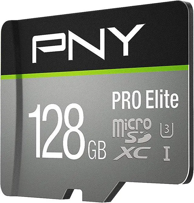Alt view image 2 of 4 - PNY 128GB Pro Elite microSDXC UHS-I/U3 Class 10 Memory Card with Adapter, Speed Up to 95MB/s (P-SDUX128U395PRO-GE)