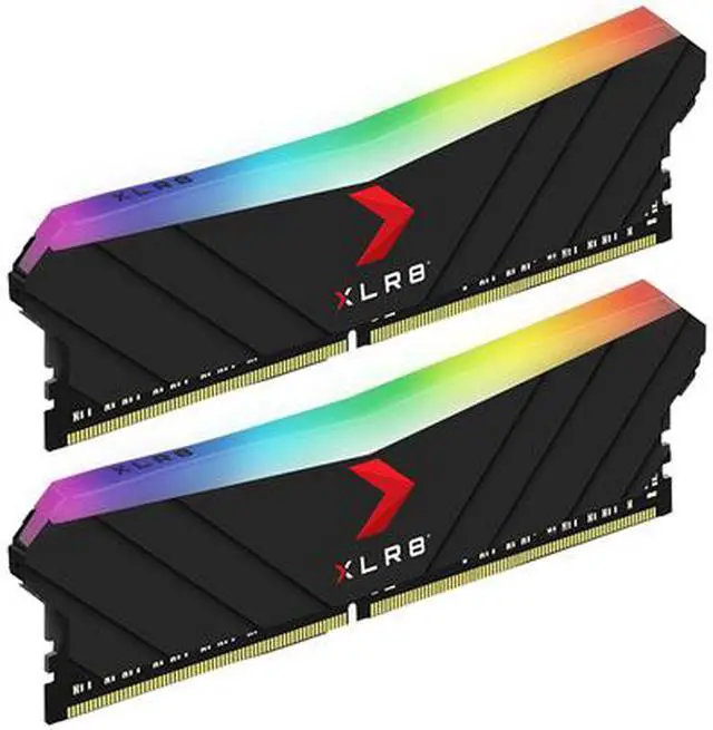 Alt view image 2 of 8 - PNY XLR8 Gaming EPIC-X RGB 16GB (2 x 8GB) 288-Pin PC RAM DDR4 3200 (PC4 25600) Desktop Memory Model MD16GK2D4320016XRGB