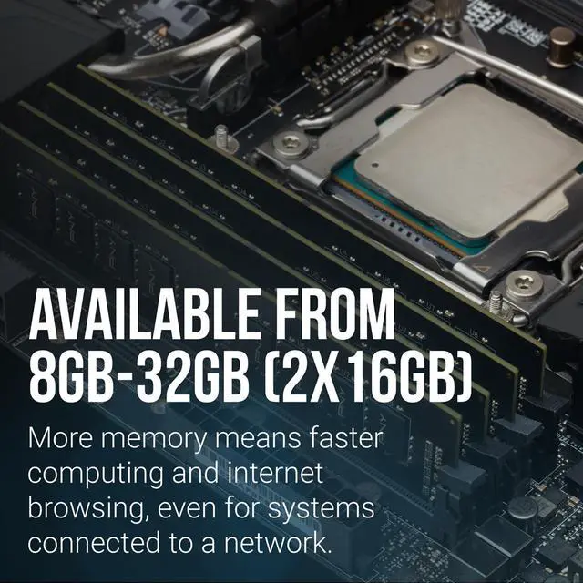 Alt view image 3 of 6 - PNY 8GB 288-Pin PC RAM DDR4 3200 (PC4 25600) Desktop Memory Model MD8GSD43200-TB