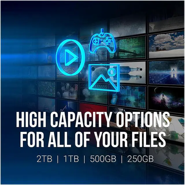 Alt view image 2 of 7 - PNY CS2140 M.2 2280 2TB PCI-Express 4.0 x4, NVMe 1.4 3D NAND Internal Solid State Drive (SSD) M280CS2140-2TB-RB