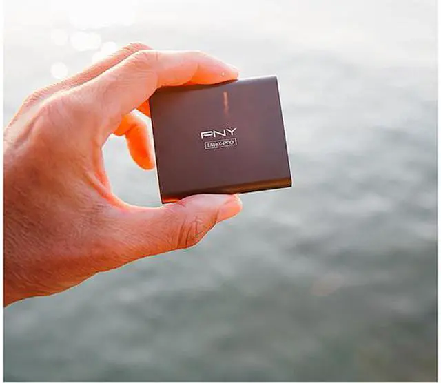 Alt view image 8 of 9 - PNY EliteX-Pro 500GB USB 3.2 Gen 2x2 Type-C Portable Solid State Drive (SSD)