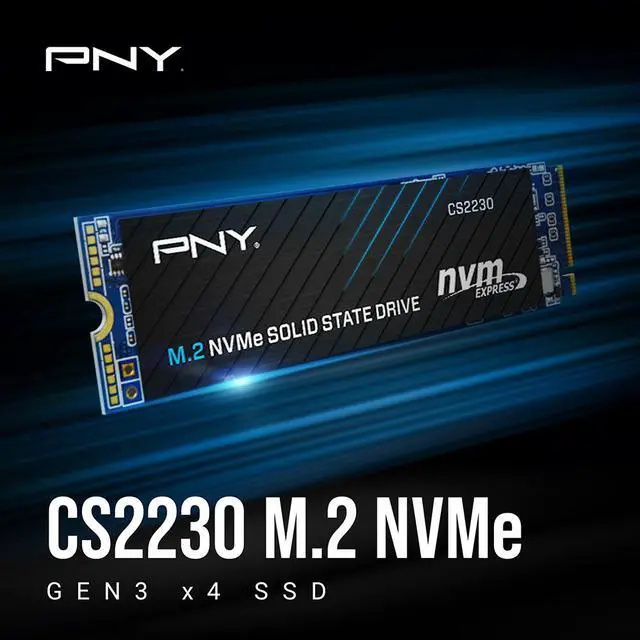 Alt view image 2 of 7 - PNY CS2230 M.2 2280 500GB PCI-Express 3.0 x4 3D NAND Internal Solid State Drive (SSD) M280CS2230-500-RB