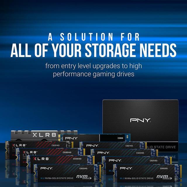 Alt view image 6 of 7 - PNY CS2230 M.2 2280 1TB PCI-Express 3.0 x4 3D NAND Internal Solid State Drive (SSD) M280CS2230-1TB-RB