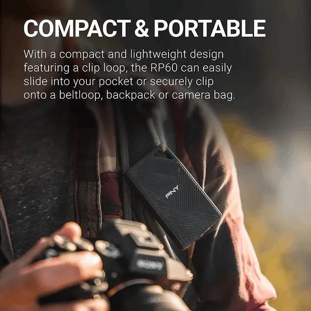 Alt view image 6 of 9 - PNY 1TB USB 3.2 Gen 2x2 Type-C Portable SSD Up to 2000 MBps