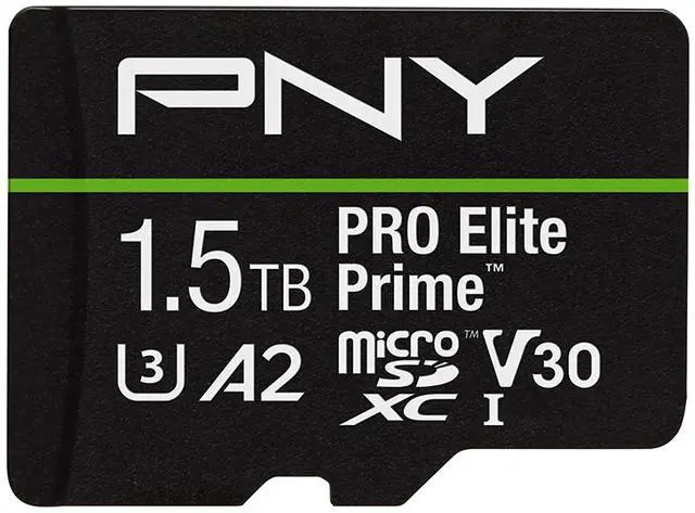 Main image of PNY PRO Elite Prime 1.5TB microSDXC Flash Card Model P-SDU1T5V32200PEP-GE