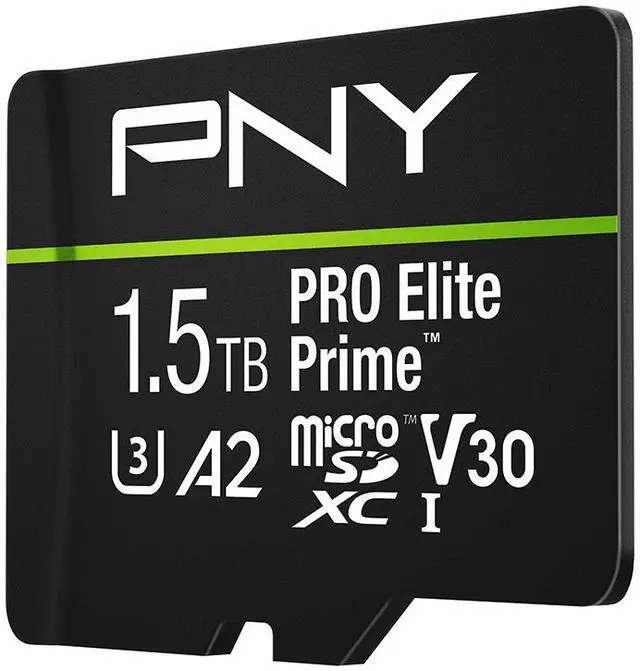 Alt view image 2 of 12 - PNY PRO Elite Prime 1.5TB microSDXC Flash Card Model P-SDU1T5V32200PEP-GE
