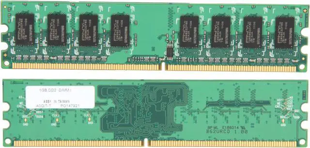 Alt view image 2 of 3 - PNY Optima 2GB (2 x 1GB) DDR2 533 (PC2 4200) Dual Channel Kit Desktop Memory Model MD2048KD2-533